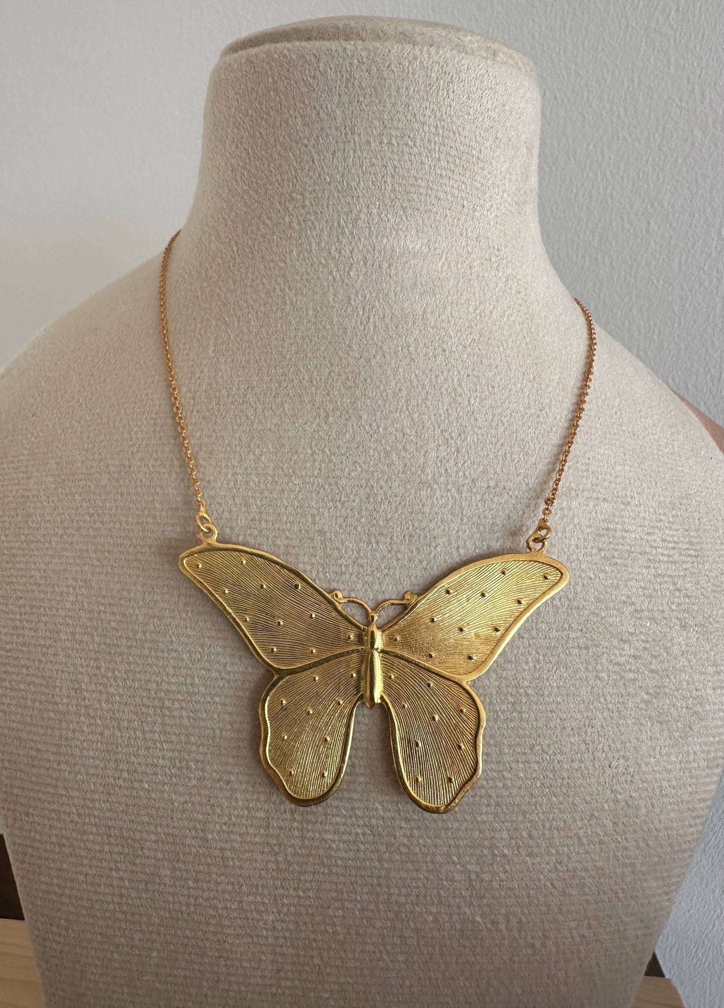 Butterfly Necklace | Gold Chain | Hope + Rebirth Necklace