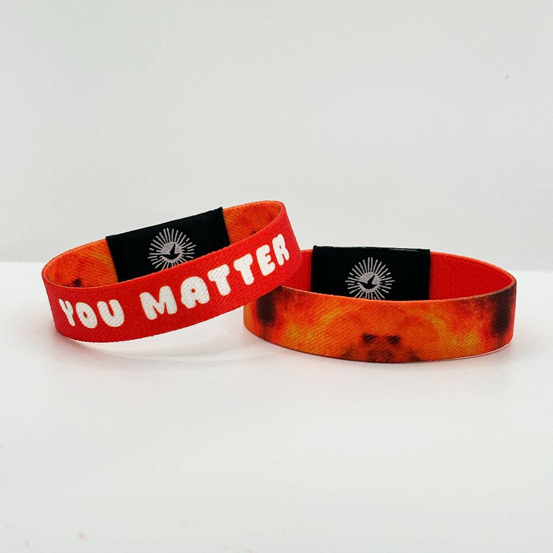 You Matter NFC Positivity Bracelet | Smart Motivational Bracelet ...