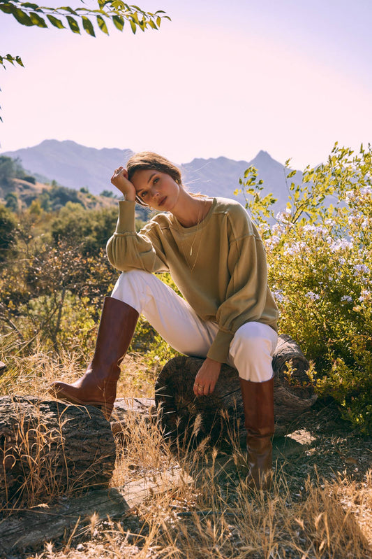 COZY ESSENTIAL FEELS LIKE A WARM HUG FUZZY FLEECE PULLOVER