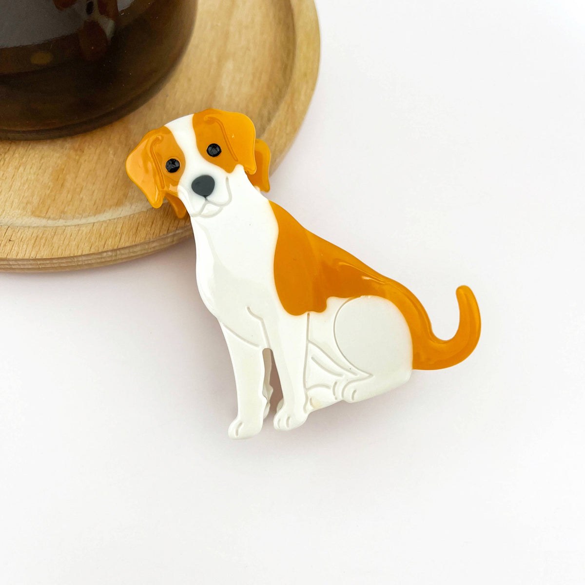 Cute Puppy Hair Claw Clip
