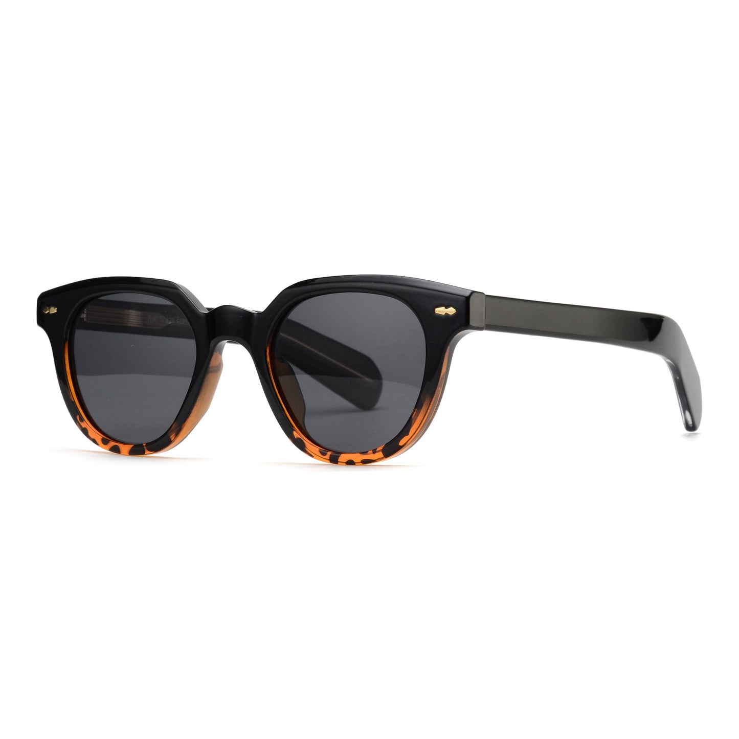 Sunglasses - PEYTON | Black Tortoise | Smoky Lens