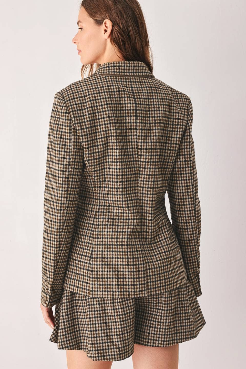 Mini-Houndstooth Blazer