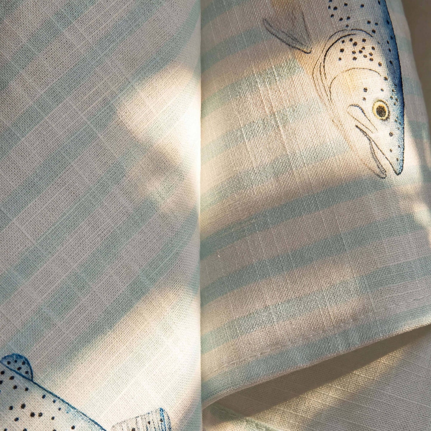 Blue Trout - Tea Towel