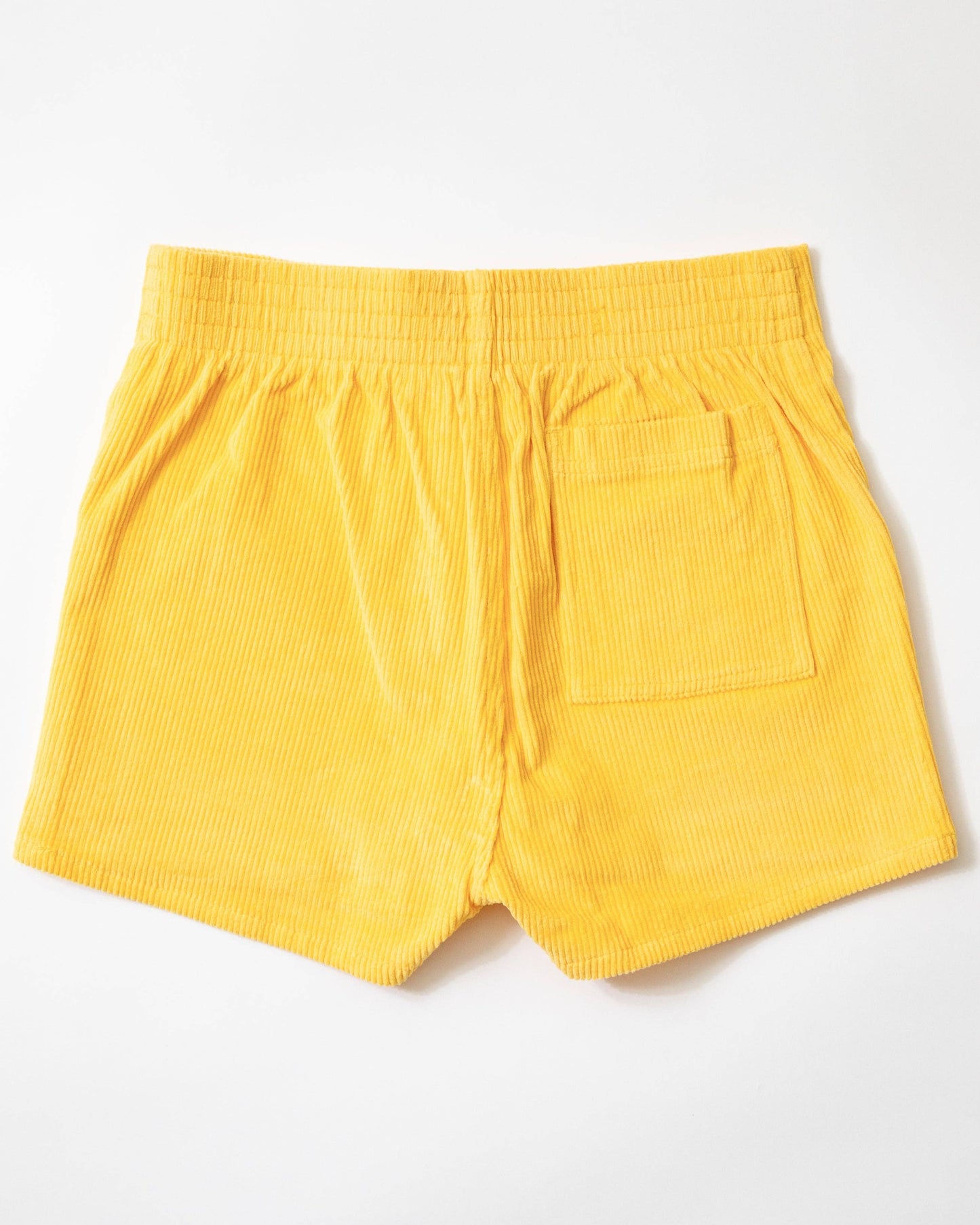 Hammies Retro Corduroy Shorts – Yellow