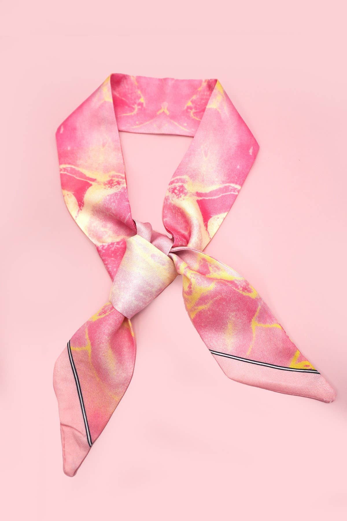 Silky Twilly Scarf Necklace Wrap - Multi-Wear