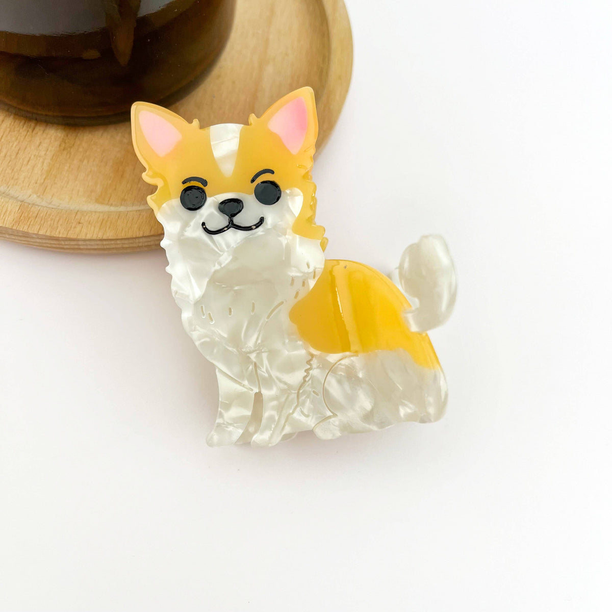 Cute Puppy Hair Claw Clip