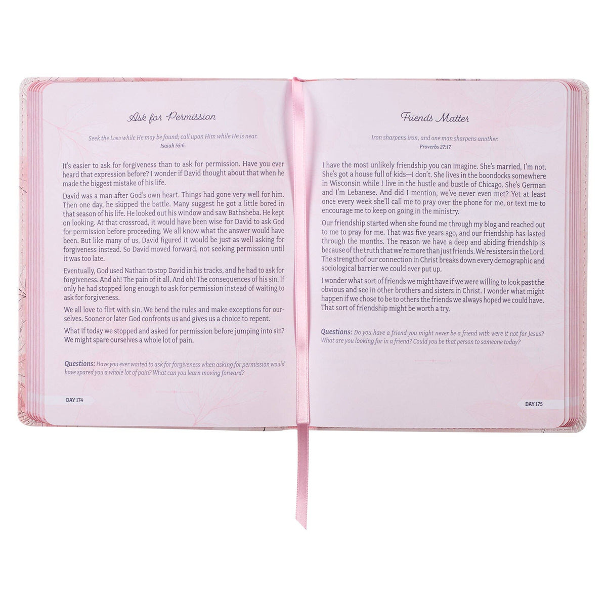 Devotional Rest In Me Faux Leather