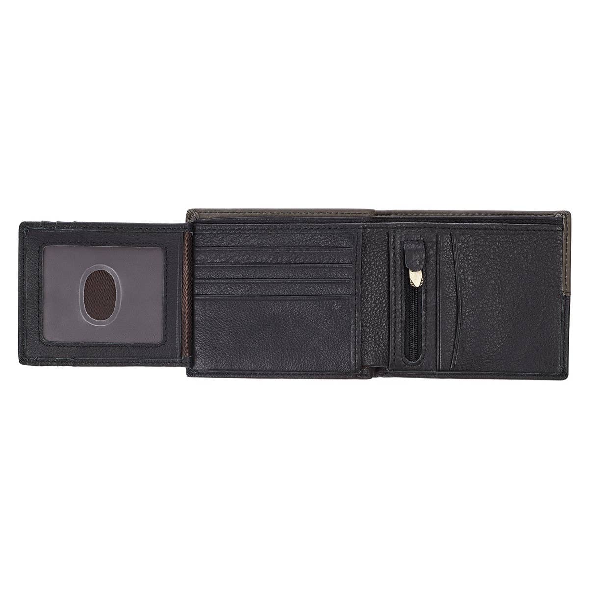 Wallet Leather Black Lion Be Strong Josh. 1:9