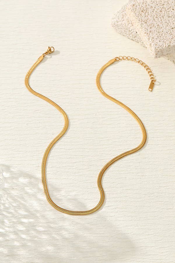 Stainless Steel Multi-Chain Necklace - Waterproof Tarnish Free