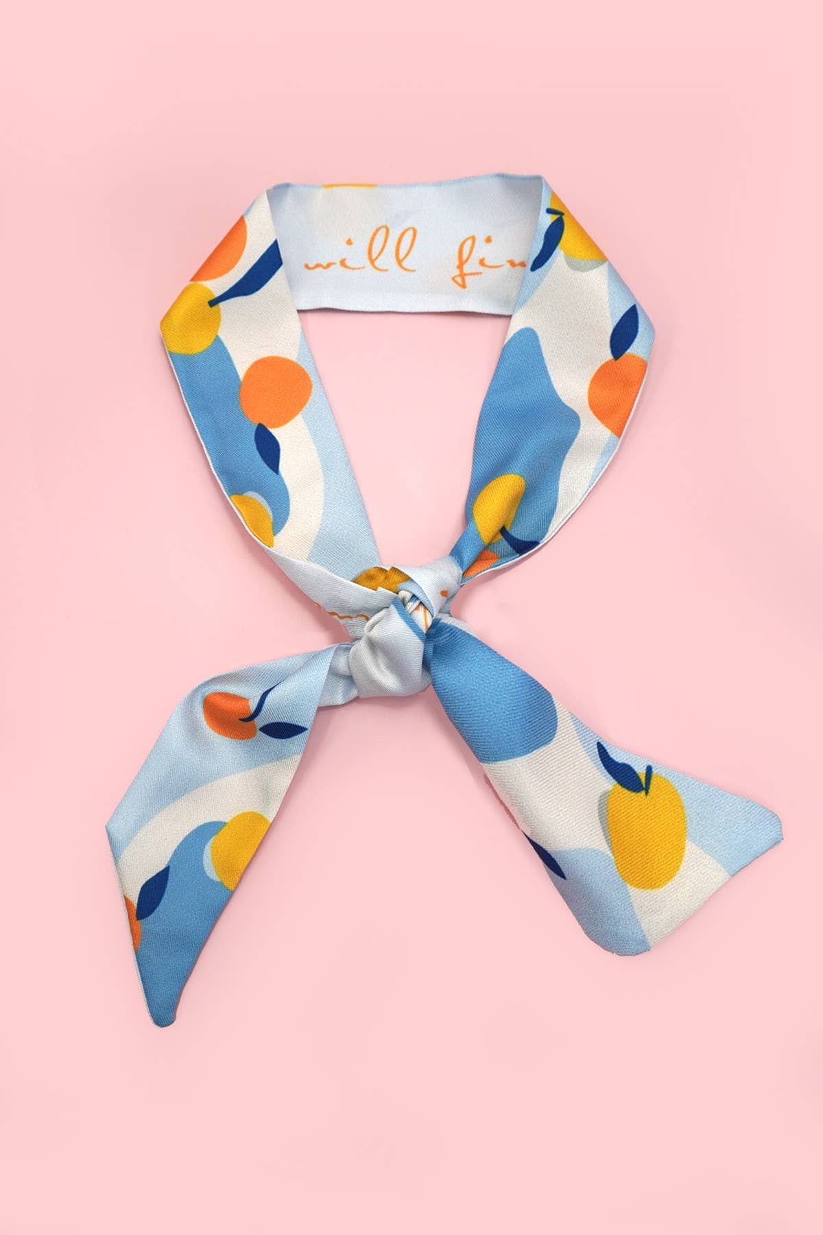 Silky Twilly Scarf Necklace Wrap - Multi-Wear
