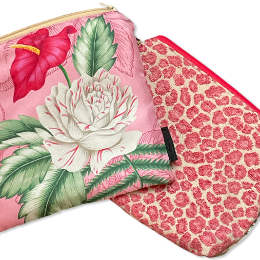 Hawaiian Soul Vintage Silk Scarf Coffee Run Keychain Bag